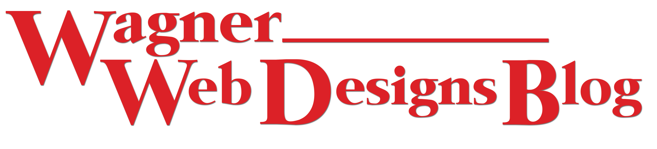 Logo for Wagner Web Designs, a modern web design company for small businesses in Charleston, SC, Westchester, NY, Delray Beach, FL, and more.